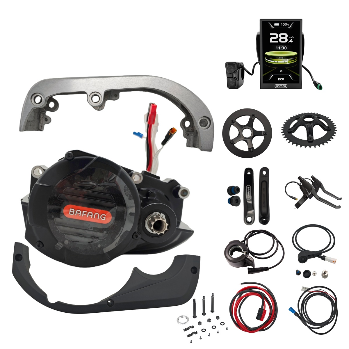 ชุดมอเตอร์ขับเคลื่อนกลาง Bafan - Mid Drive Motor Kit 52V 1000W บทวิจารณ์และราคา