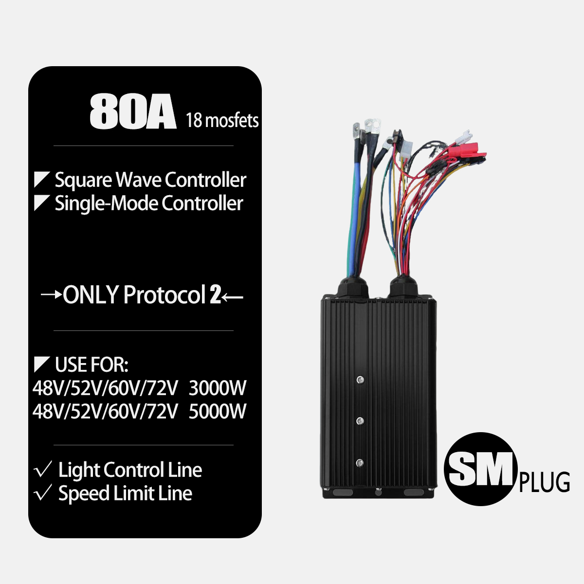 ชุดแปลงจักรยานไฟฟ้า 3000W MTX3 - Ebike Conversion Kit 72V 3000W บทวิจารณ์และราคา